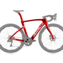 PINARELLO 25 DOGMA F FRAME KIT STARRY RED