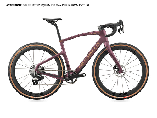 26 PINARELLO GREVIL F7 GRX825 Di2 2x12 POLARIS PURPLE MATT – O