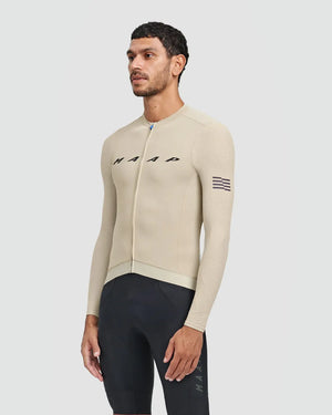 MAAP EVADE PRO BASE LONG SLEEVE TAUPE