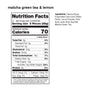 SKRATCH LABS MATCHA GREEN TEA AND LEMON SPORT ENERGY CHEWS