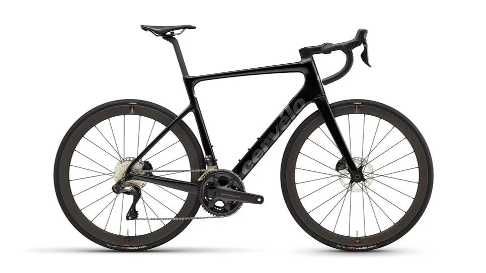 2023 CERVELO CALEDONIA ULTEGRA DI2 GLOSS BLACK – O'Mara Cycles - Main Image