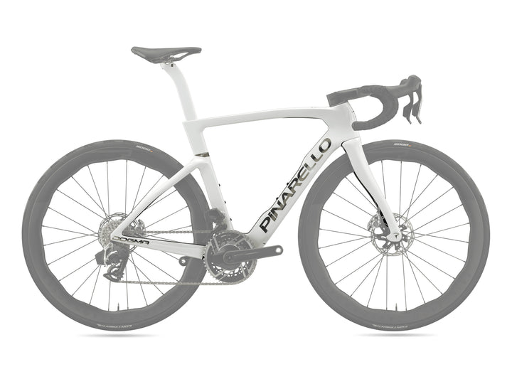 PINARELLO 25 DOGMA F FRAME KIT EDGE CRYSTAL WHITE