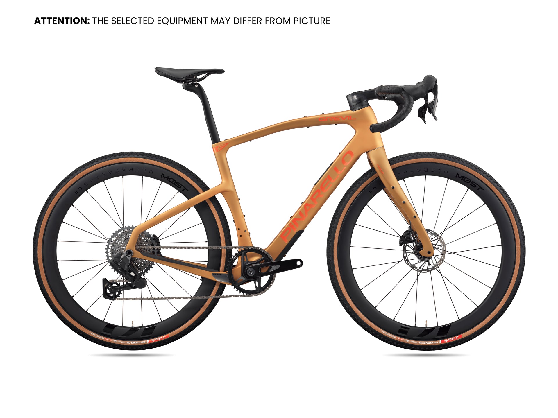 26 PINARELLO GREVIL F5 RIVAL AXS 1 x 13 NAMIB BROWN – O'Mara Cycles