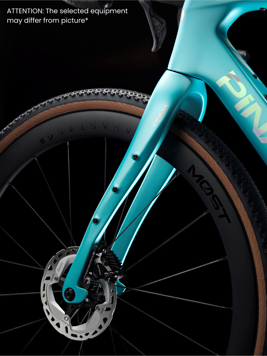 26 PINARELLO GREVIL F7 FORCE AXS 1x13 STONE TURQUOISE