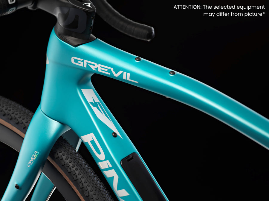 26 PINARELLO GREVIL F7 FORCE AXS 1x13 STONE TURQUOISE
