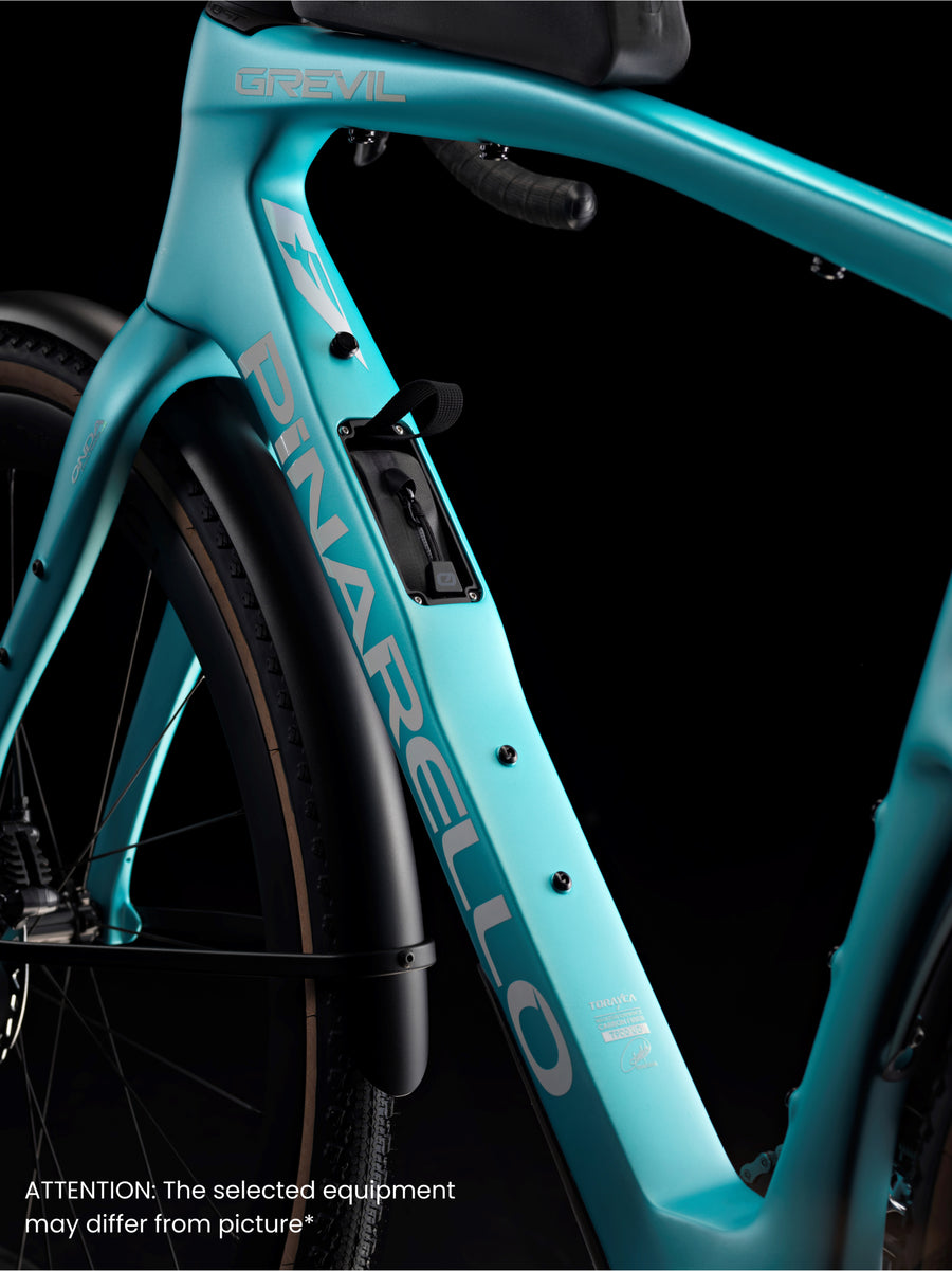 26 PINARELLO GREVIL F7 FORCE AXS 1x13 STONE TURQUOISE