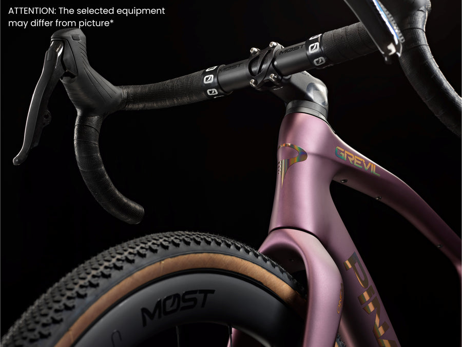 26 PINARELLO GREVIL F7 GRX825 Di2 2x12 POLARIS PURPLE MATT