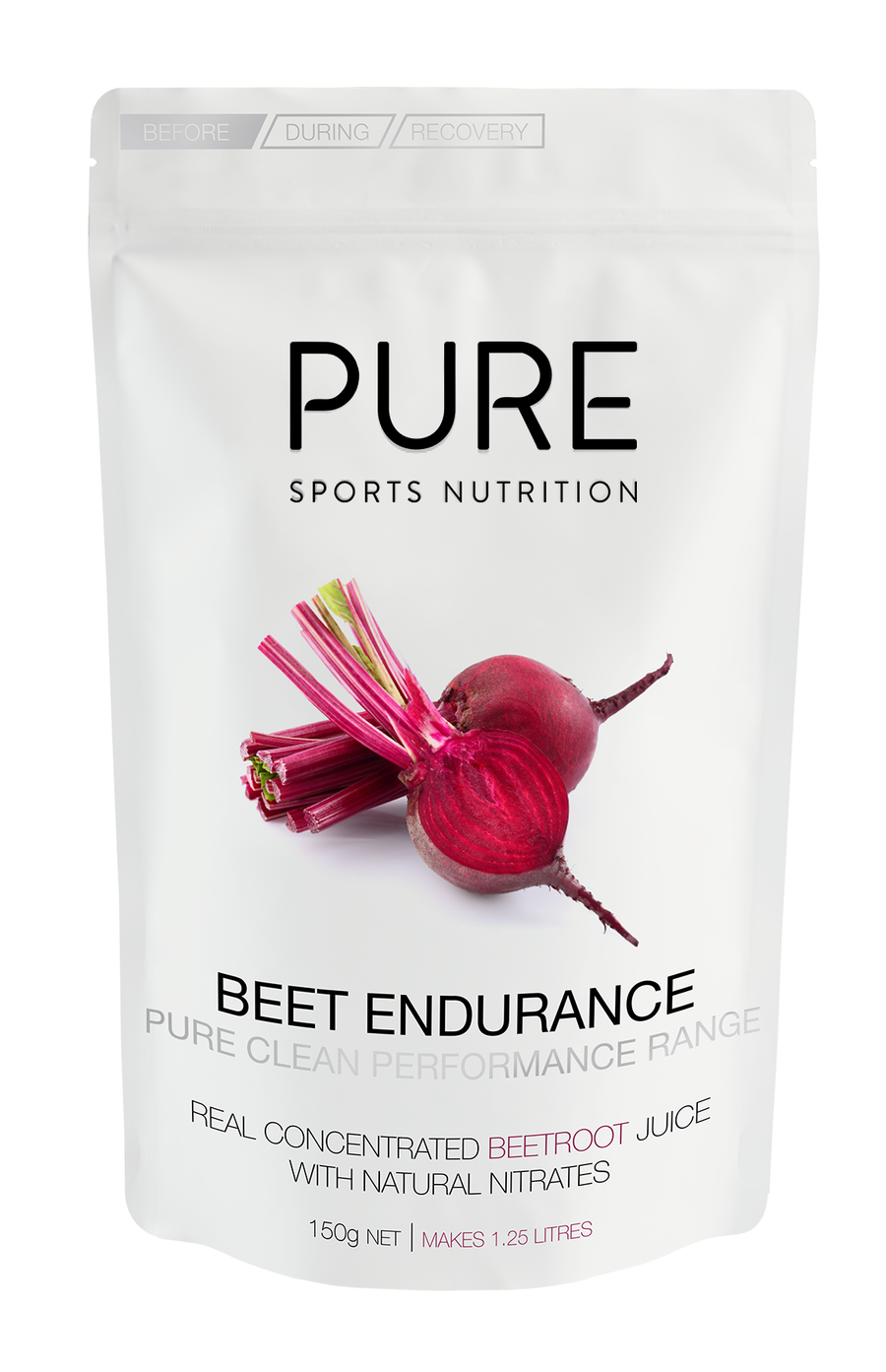 PURE SPORTS NUTRITION BEET ENDURANCE POUCH 150G