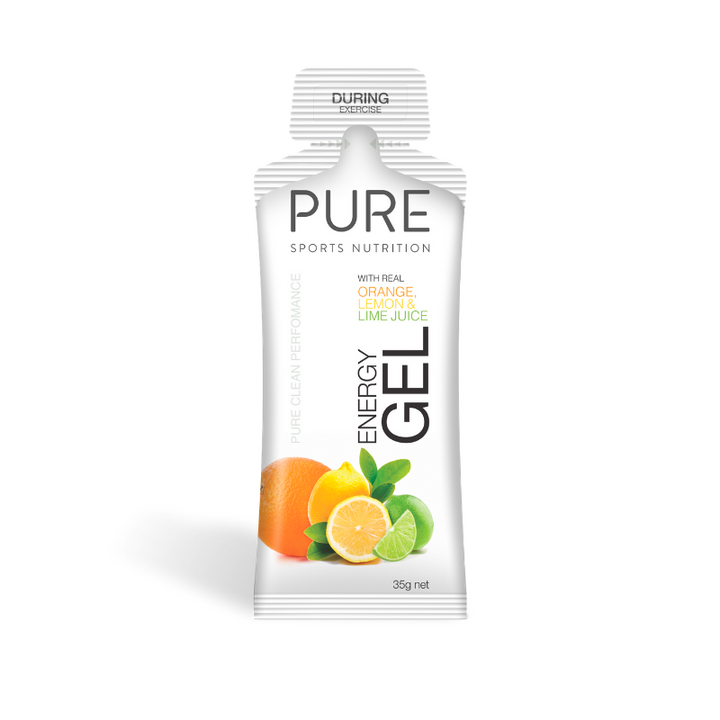 PURE ENERGY GEL 35G ORANGE LEMON LIME