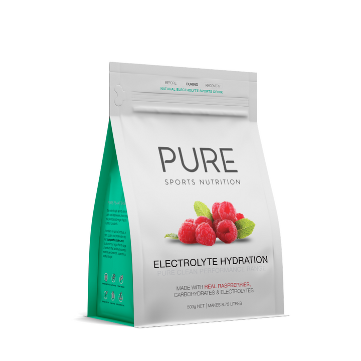 PURE ELECTROLYTE HYDRATION RASPBERRY 500G