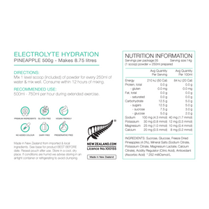 PURE ELECTROLYTE HYDRATION PINEAPPLE 42G