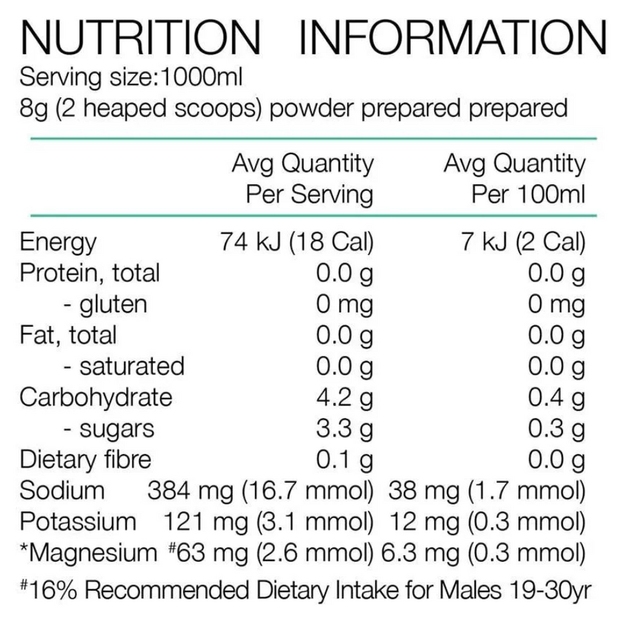 PURE ELECTROLYTE HYDRATION LOW CARB 160G PINEAPPLE