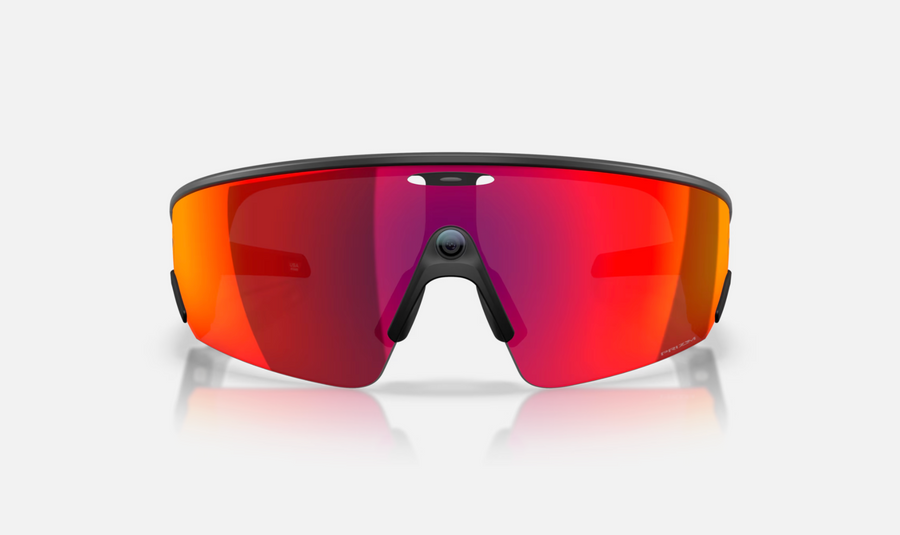 OAKLEY META VANGUARD (PRIZM ROAD LENSES, BLACK FRAME)