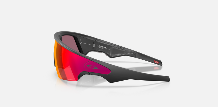 OAKLEY META VANGUARD (PRIZM ROAD LENSES, BLACK FRAME)