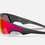 OAKLEY META VANGUARD (PRIZM ROAD LENSES, BLACK FRAME)