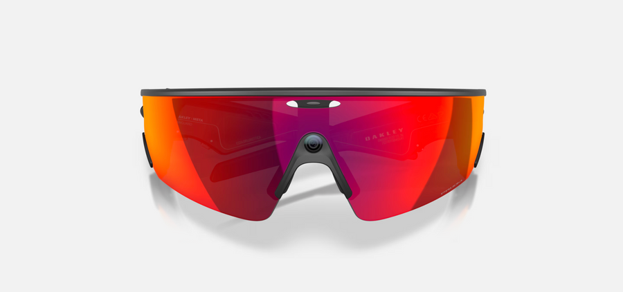 OAKLEY META VANGUARD (PRIZM ROAD LENSES, BLACK FRAME)