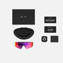 OAKLEY META VANGUARD (PRIZM ROAD LENSES, BLACK FRAME)