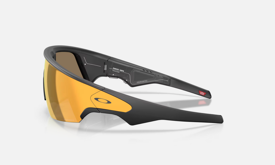 OAKLEY META VANGUARD (PRIZM 24K LENSES, BLACK FRAME)