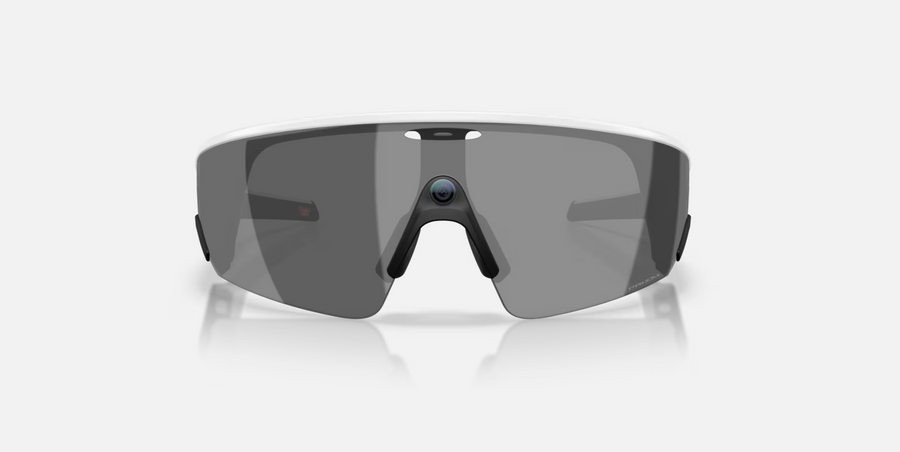 OAKLEY META VANGUARD (PRIZM BLACK LENSES, WHITE FRAME)