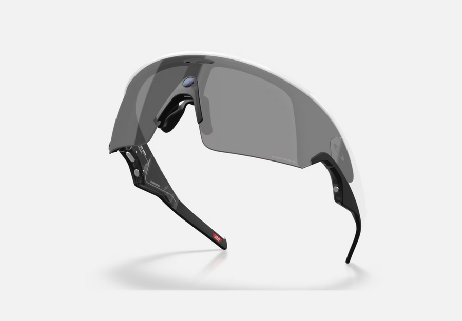 OAKLEY META VANGUARD (PRIZM BLACK LENSES, WHITE FRAME)