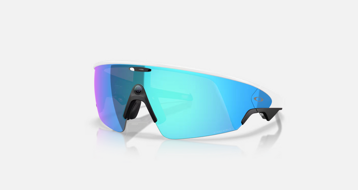 OAKLEY META VANGUARD (PRIZM SAPPHIRE LENSES, WHITE FRAME)
