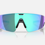 OAKLEY META VANGUARD (PRIZM SAPPHIRE LENSES, WHITE FRAME)