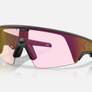OAKLEY META VANGUARD (PRIZM TRANSITIONS EMBER LENSES, BLACK FRAME)