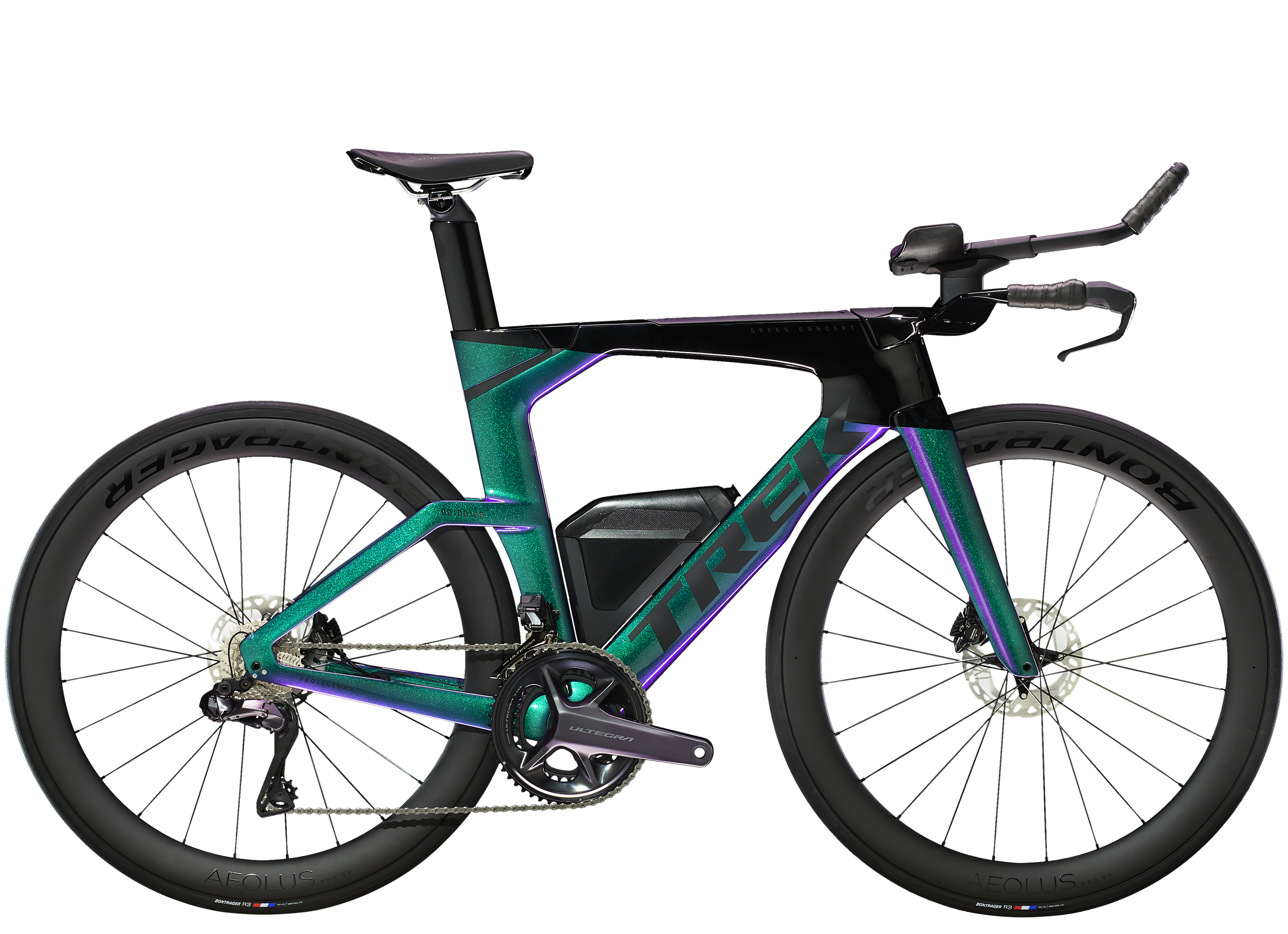 2025 TREK SPEED CONCEPT SLR 7 - EMERALD IRIS/TREK BLACK – O