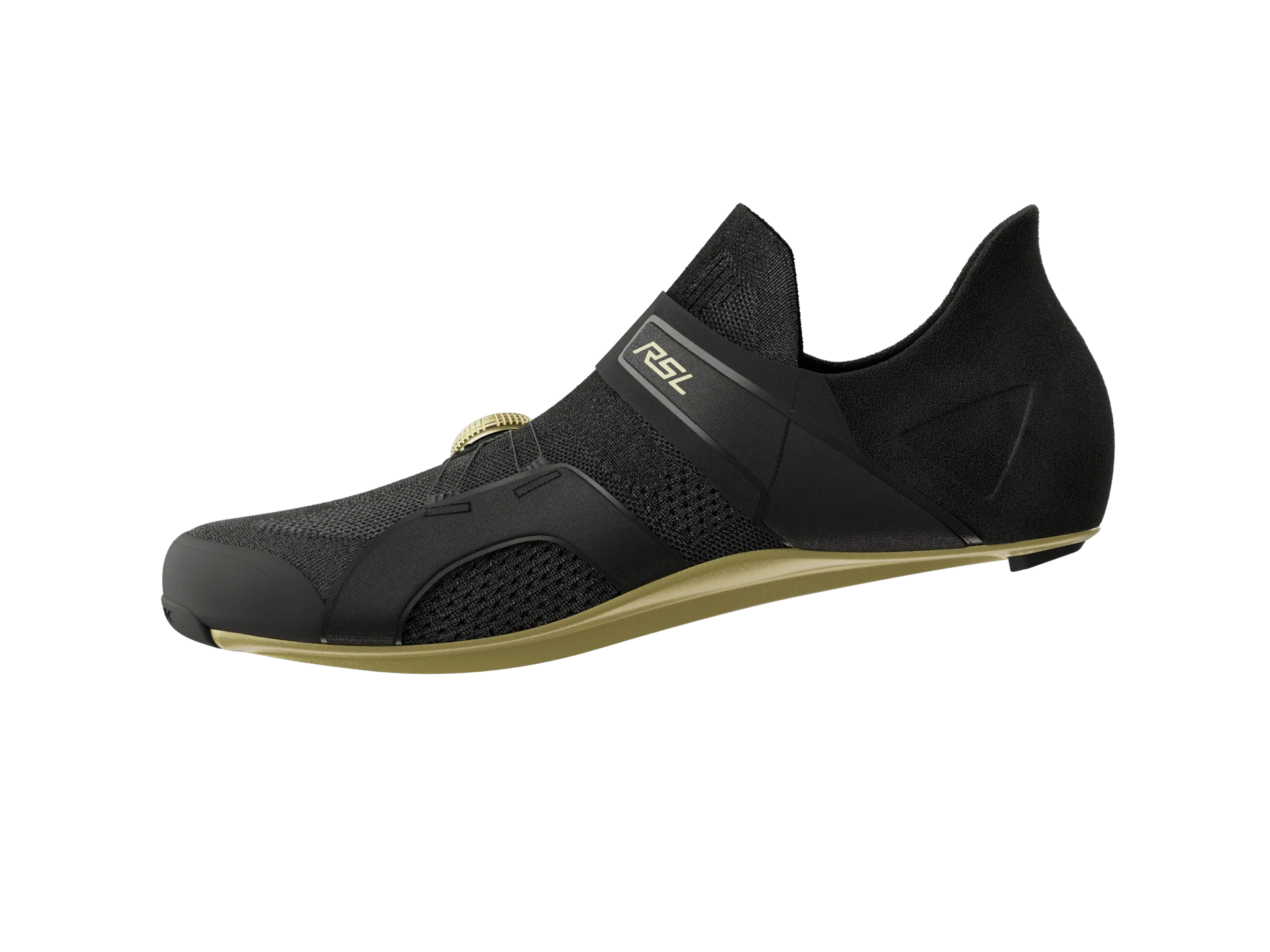 TREK RSL KNIT ROAD SHOE BLACK/GOLD TREK RSL KNIT ROAD SHOE BLACK/GOLD