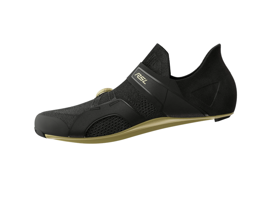 TREK RSL KNIT ROAD SHOE BLACK/GOLD