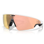 OAKLEY META VANGUARD (PRIZM ROSE GOLD LENSES, WHITE FRAME)
