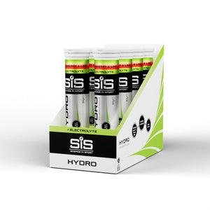 SIS GO HYDRO TABLETS 20 x 4G STRAWBERRY & LIME (BOX OF 8)