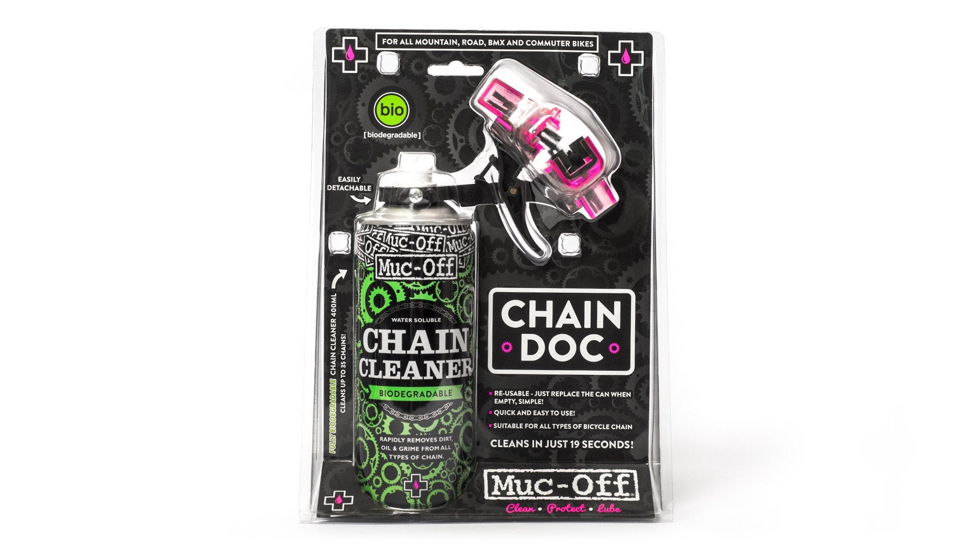 Bio store chain cleaner