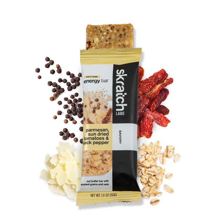 SKRATCH LABS PARMESAN, SUN DRIED TOMATOES AND BLACK PEPPER ENERGY BAR
