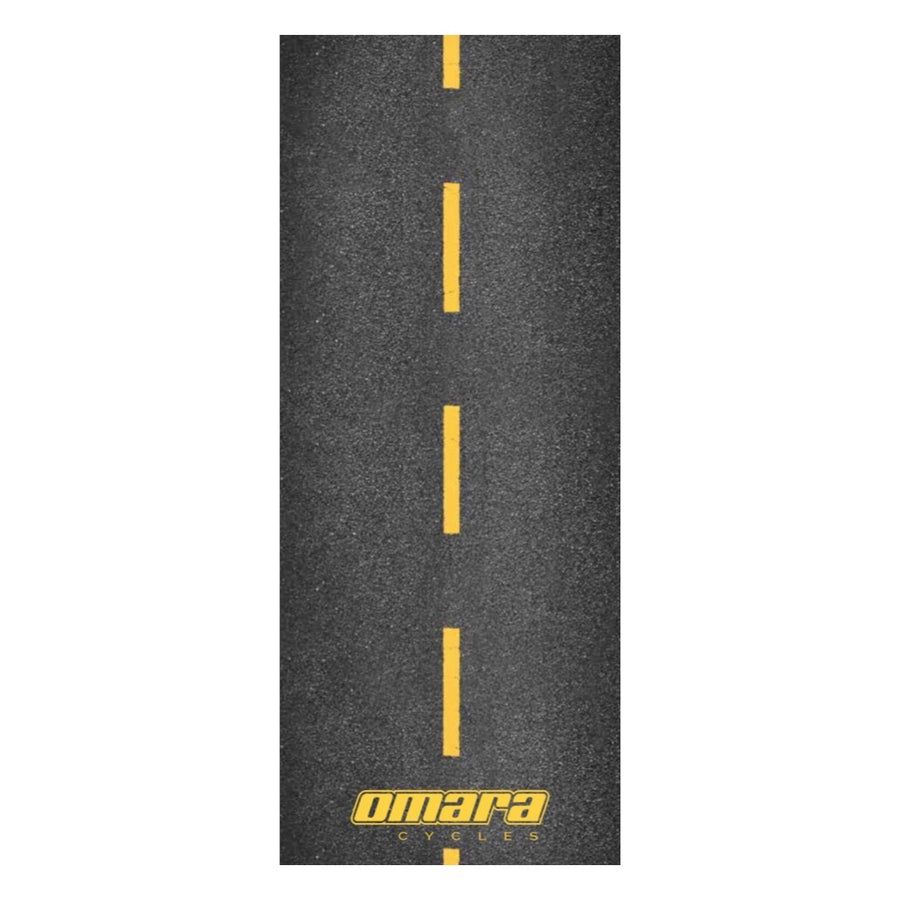 O'MARA YELLOW DOTTED LINE TRAINER MAT