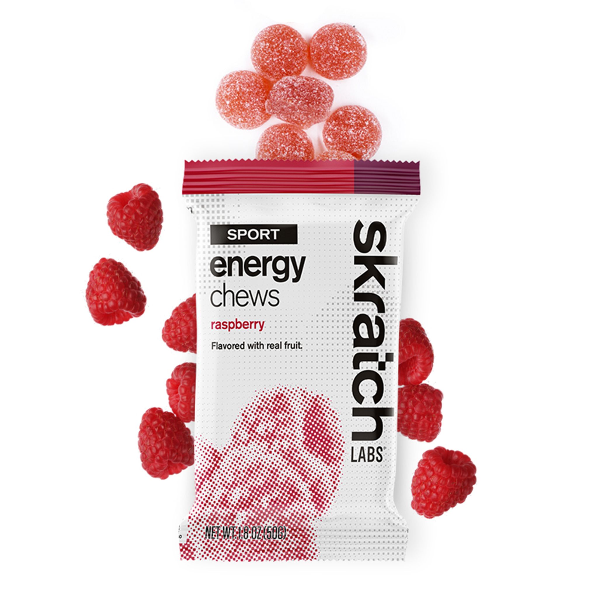 Skratch Labs Sport Energy Chews — Raspberry - Dash Bicycle